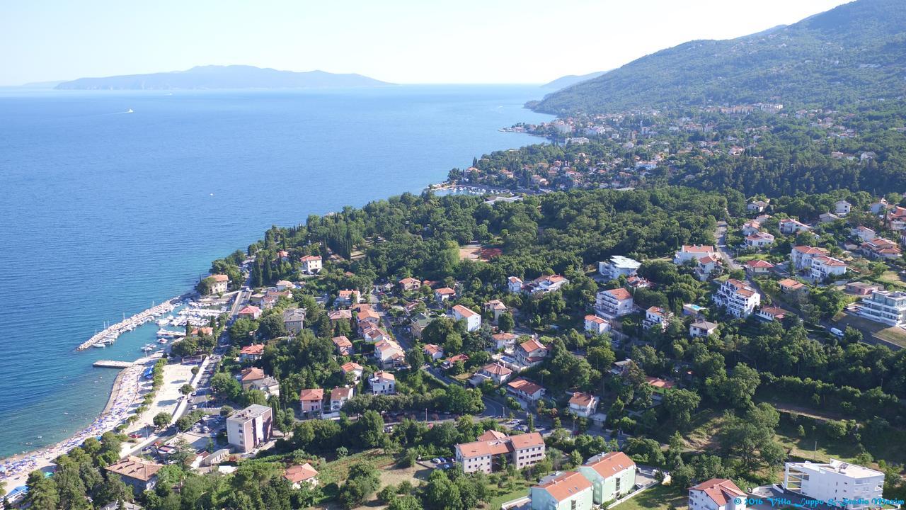 Villa Luppo Ičići Eksteriør bilde